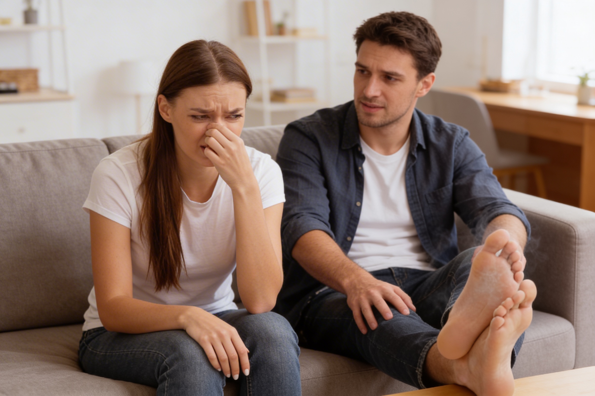 Botemedel mot svettiga fötter och illaluktande skor